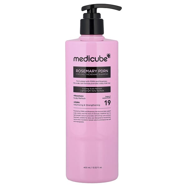 Rosemary PDRN Cooling Thickening Shampoo, 13.52 fl oz (400 ml)