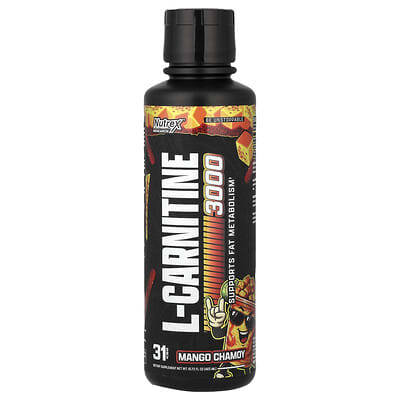 L-Carnitine 3000, Mango Chamoy, 15.72 fl oz (465 ml)