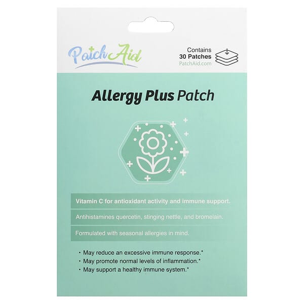 Allergy Plus Пластырь, 30 Patches