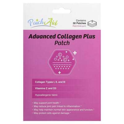 PatchAid Advanced Collagen Plus Patch, 30 шт