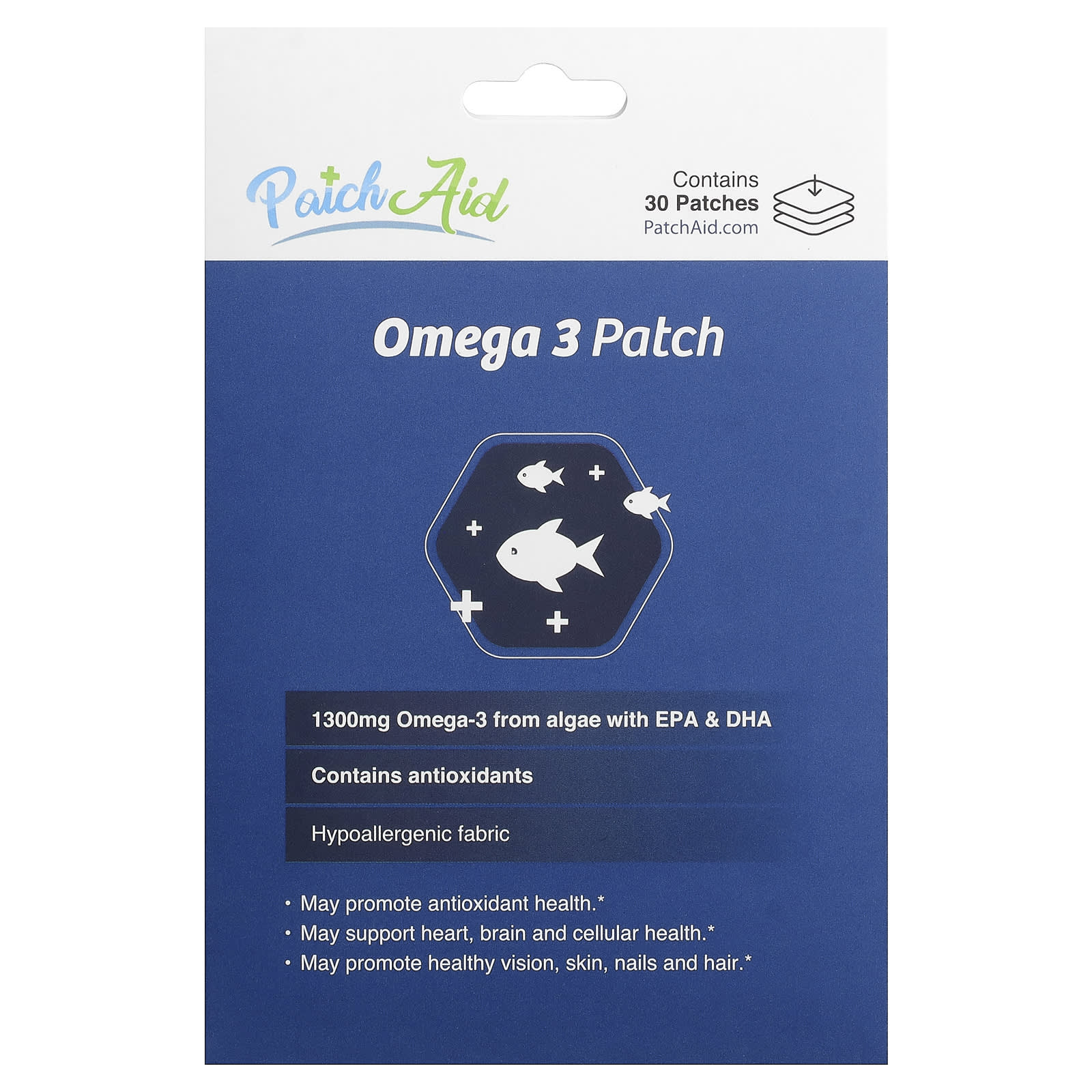 Пластыри PatchAid Omega 3 Patch, 30 Patches