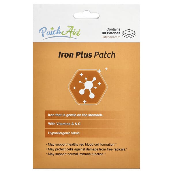 Пластыри Iron Plus Patch, 30 Patches