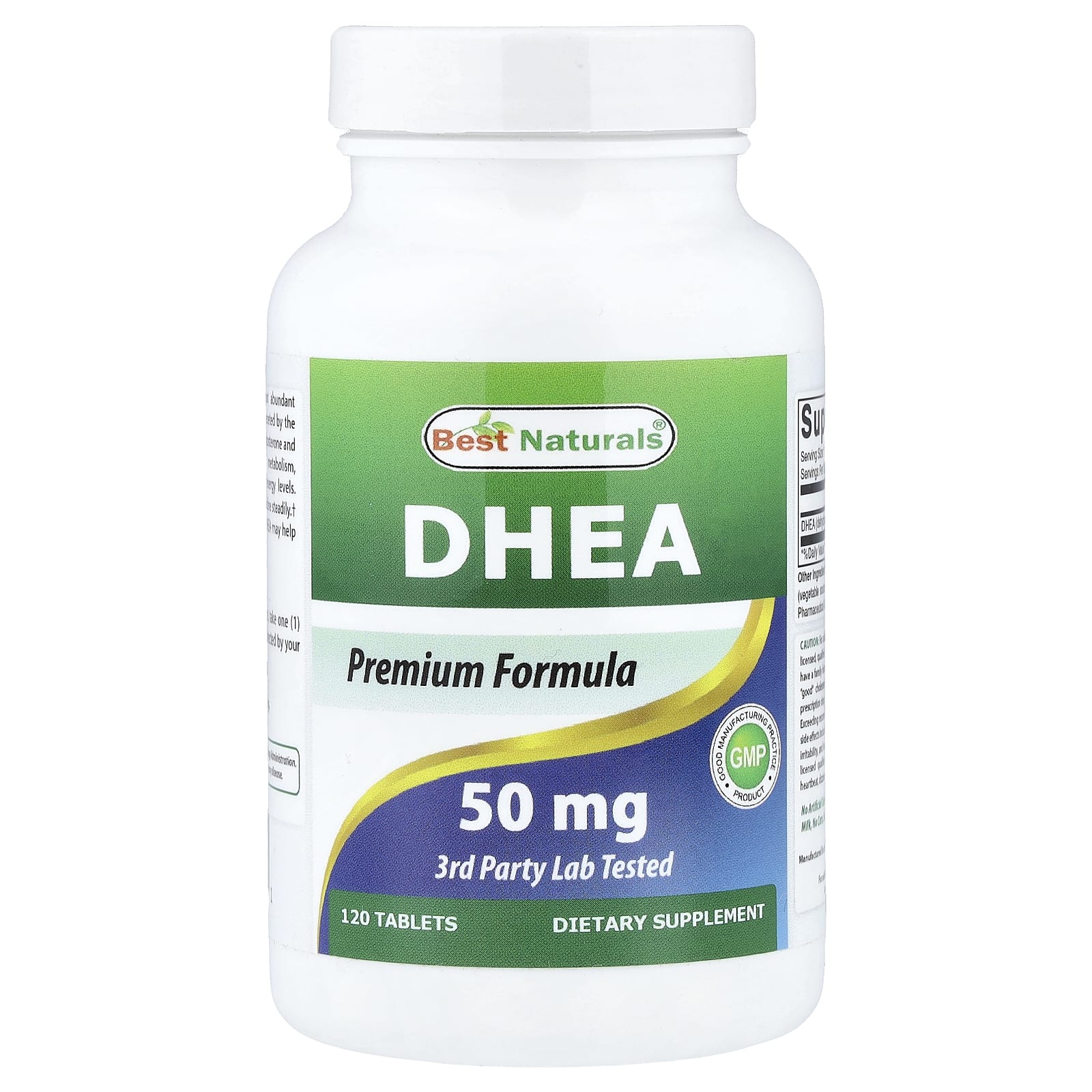 DHEA, 50 mg, 120 таблеток