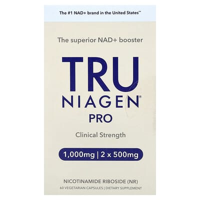 Pro, Nicotinamide Riboside, 60 Vegetarian Capsules (500 mg per Capsule)