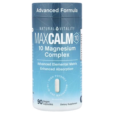 MaxCalm10™, 90 Vegan Capsules