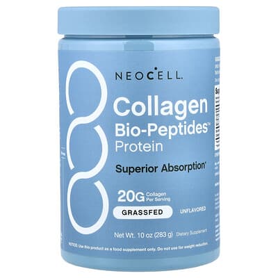 Протеин NeoCell Collagen Bio-Peptides™, без вкуса, 10 oz (283 g)
