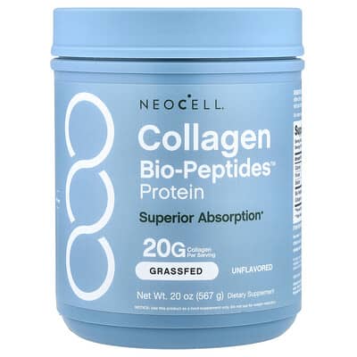 NeoCell Collagen Bio-Peptides™ белок, без вкуса, 20 oz (567 g)
