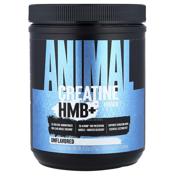 Порошок Creatine HMB+™, без вкуса, 9.52 oz (270 g)