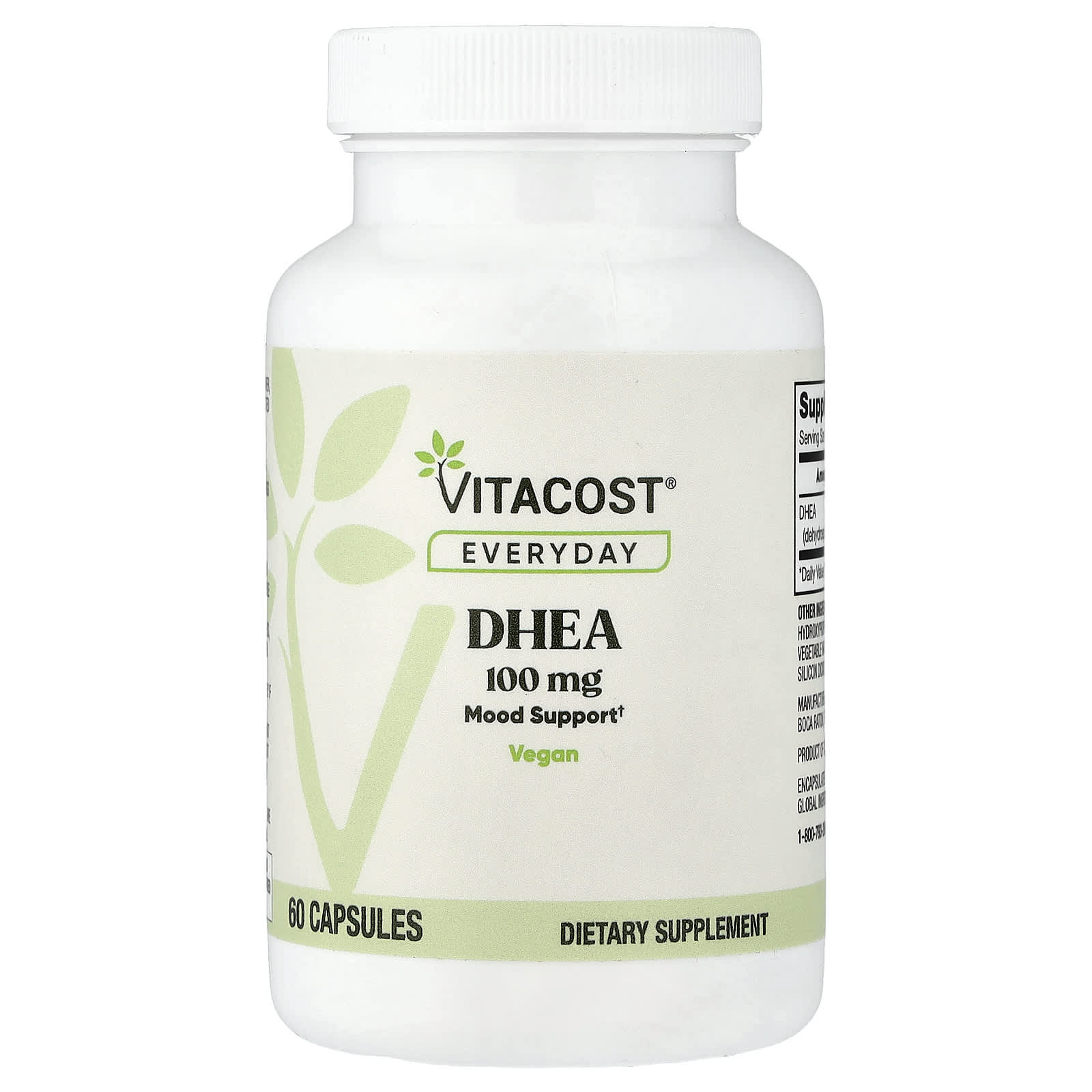 DHEA 100 mg, 60 капсул