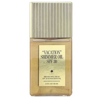 Масло для загара Shimmer Sunscreen Oil, SPF 30, 2.9 fl oz (86 ml)