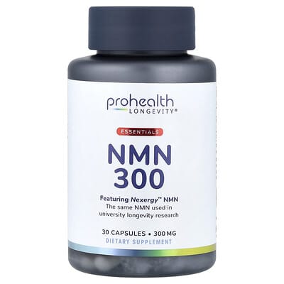 Essentials, NMN 300, 300 mg, 30 Capsules