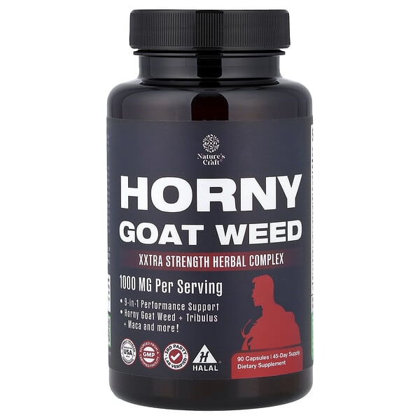 Horny Goat Weed, 90 Capsules