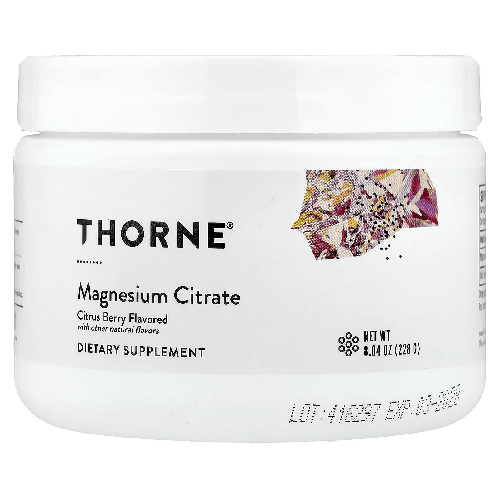 Magnesium Citrate, Citrus Berry, 8.04 oz (228 g)