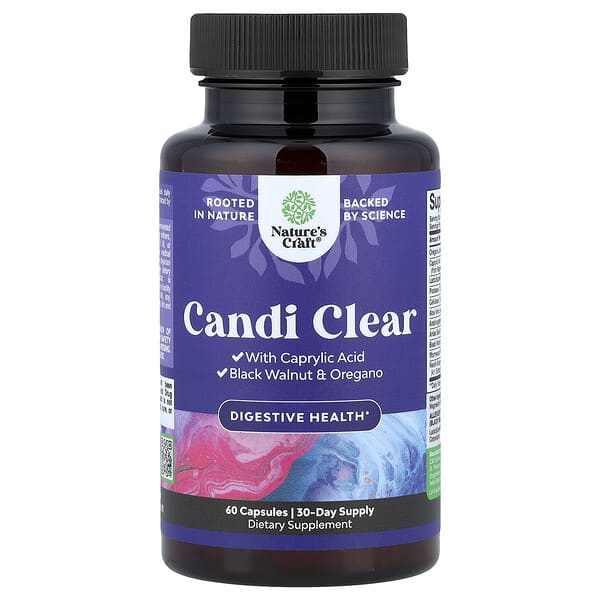 Добавка Nature's Craft Candi Clear, 60 Capsules