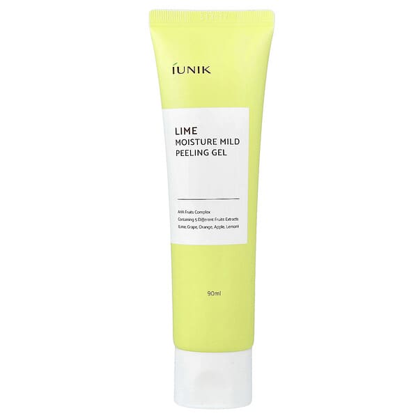 Гель для мягкого пилинга с лаймом iUNIK, для всех типов кожи, 90 ml