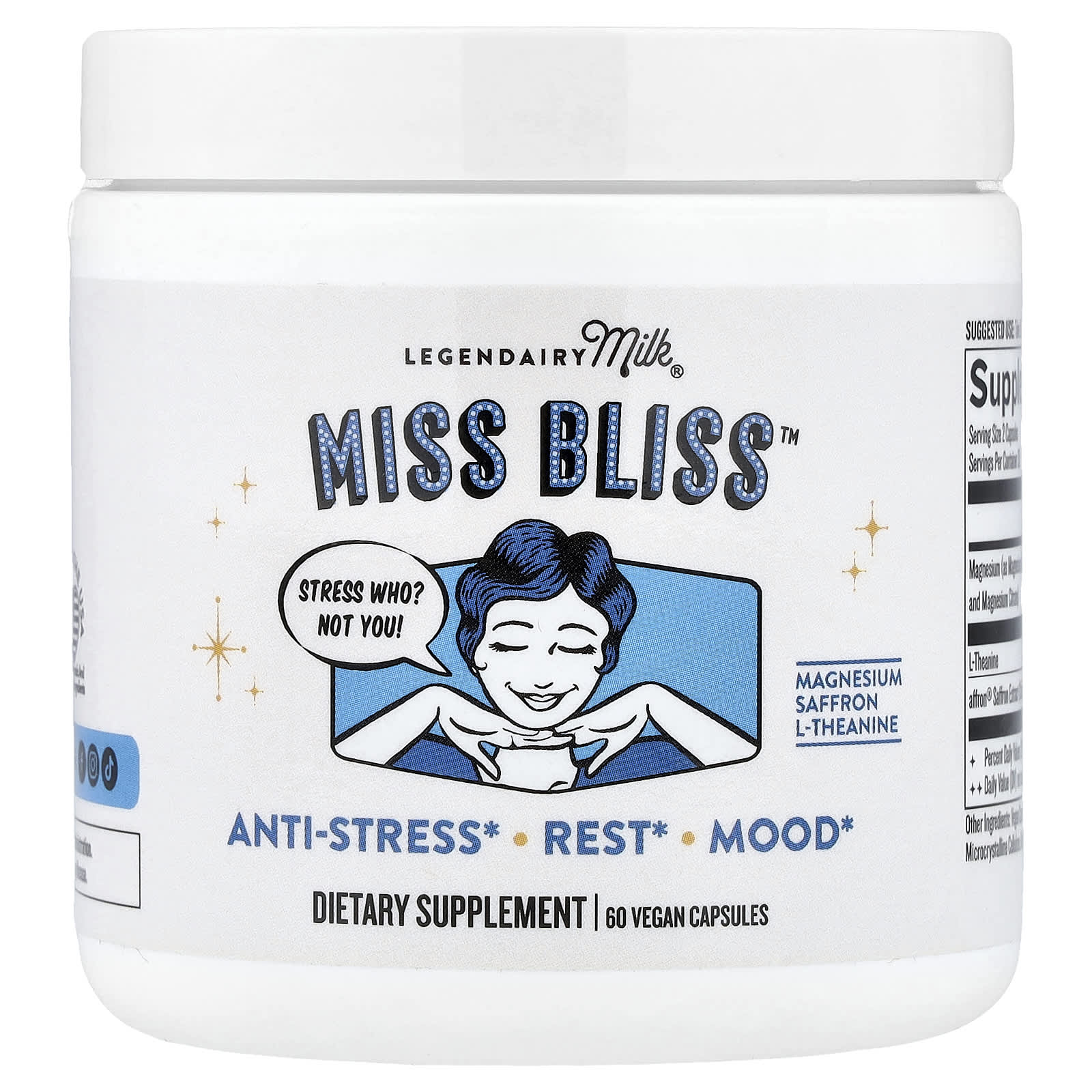 Miss Bliss™ 60 веганских капсул