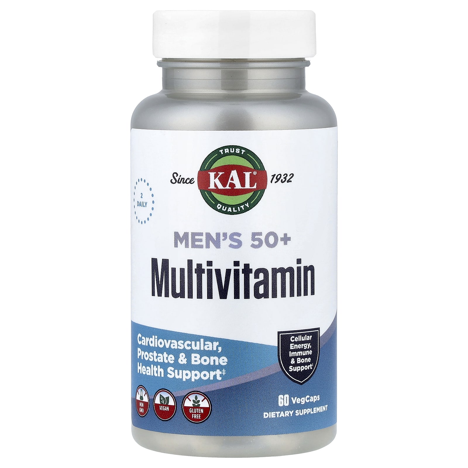Men's 50+ Multivitamin, 60 VegCaps