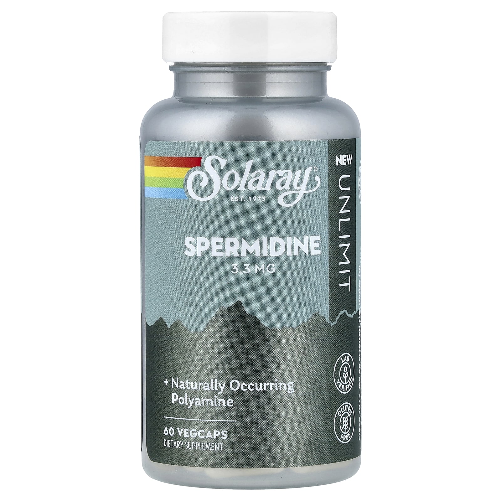 Биодобавка Unlimit Spermidine, 3.3 mg, 60 VegCaps