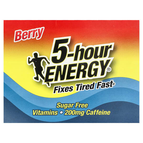Энергетический напиток 5 hour Energy Berry 12 шт. по 57 мл