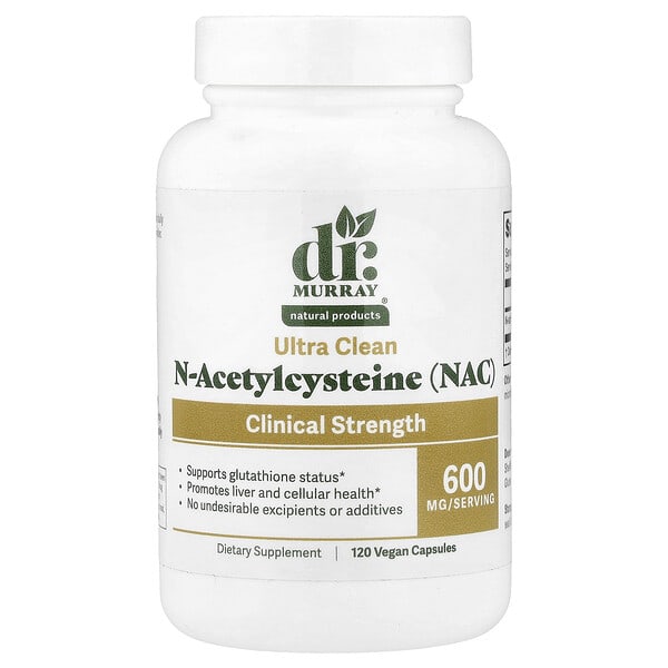 NAC, 600 mg, 120 веганских капсул