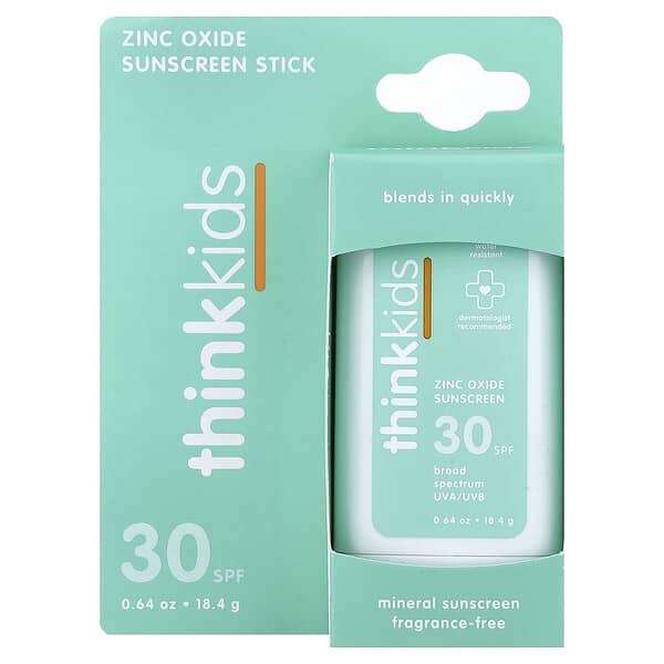 Солнцезащитный стик Thinkkids Zinc Oxide SPF 30