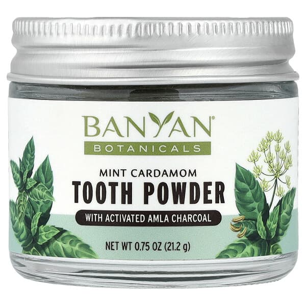 Tooth Powder, Mint Cardamom, 0.75 oz (21.2 g)