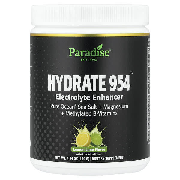 Электролит Hydrate 954™, Lemon Lime, 4.94 oz (140 g)