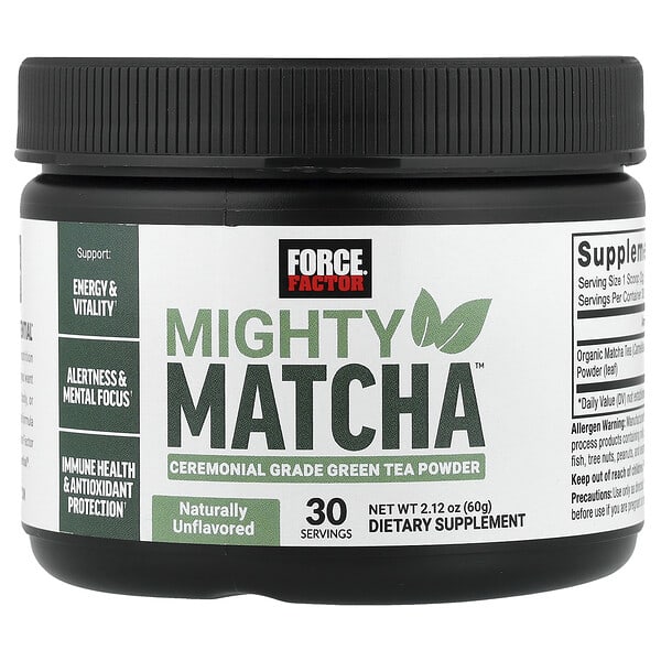 Mighty Matcha™ без вкуса 2.12 oz (60 g)