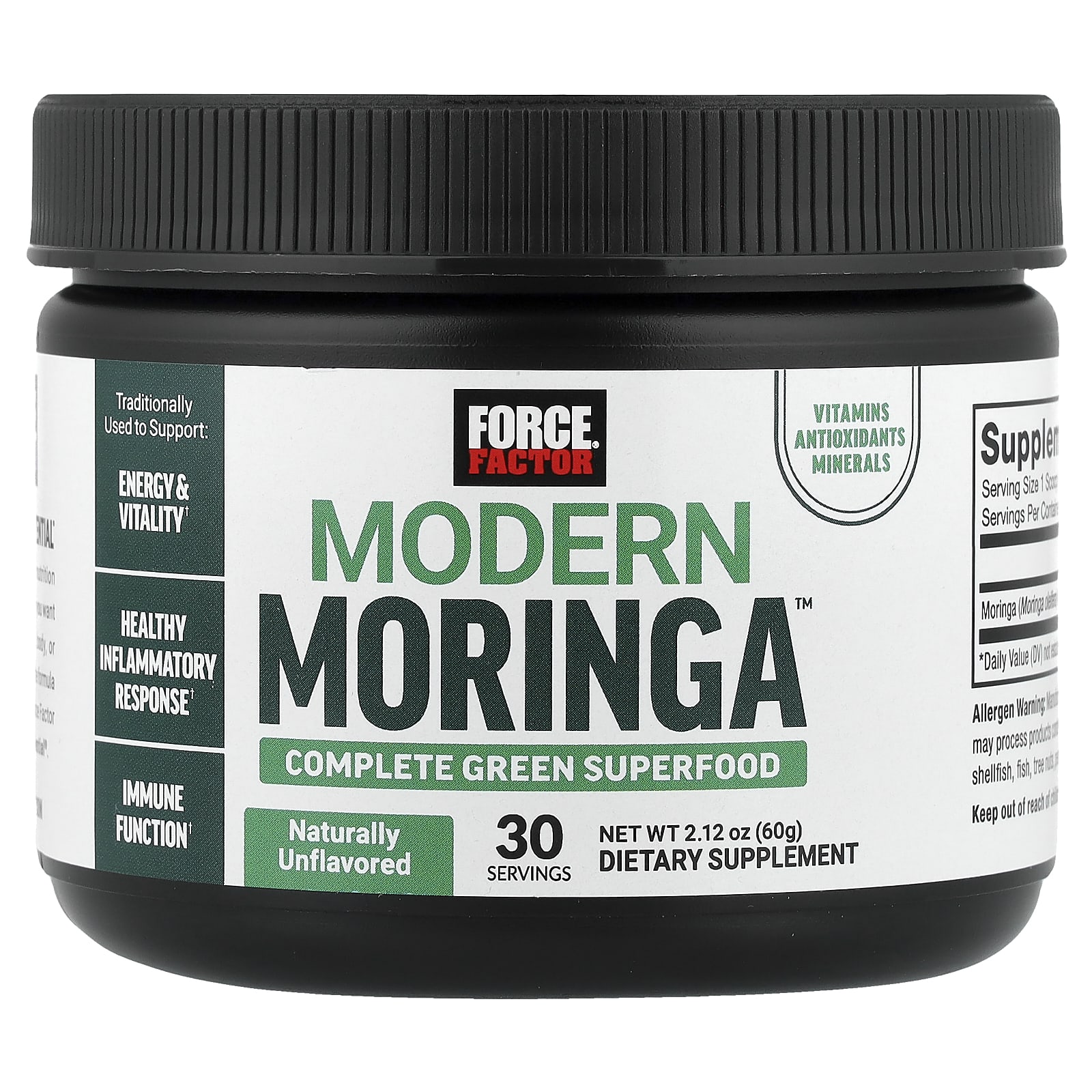 Modern Moringa Unflavored 2.12 oz (60 g)