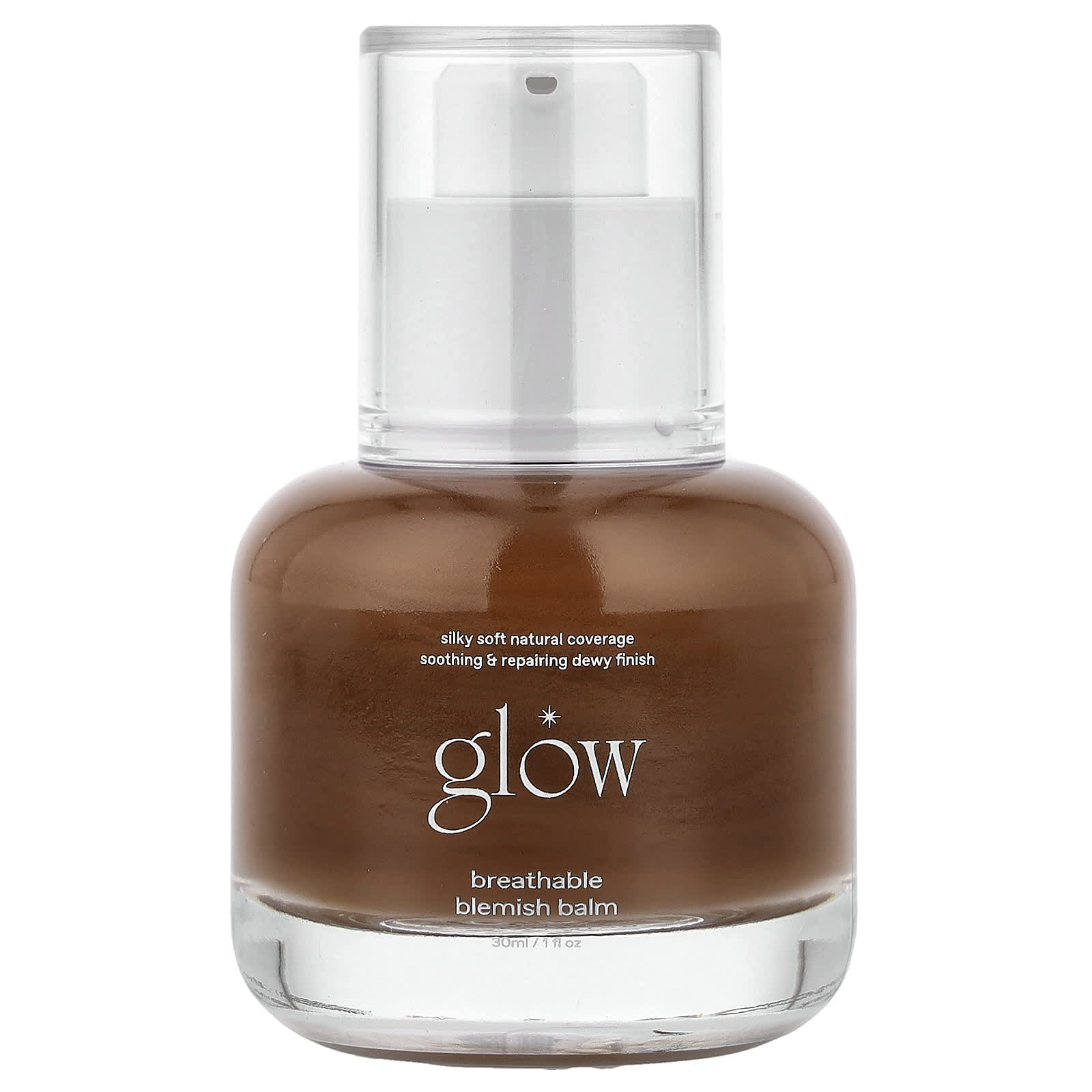 Breathable Blemish Balm, For All Skin Types, Brown, 1 fl oz (30 ml)