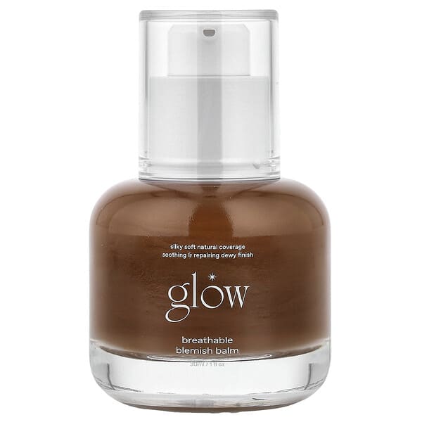 Glow Breathable Blemish Balm, для всех типов кожи, коричневый, 30 мл