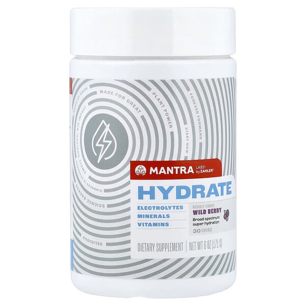 Электролиты Mantra Labs Hydrate Wild Berry