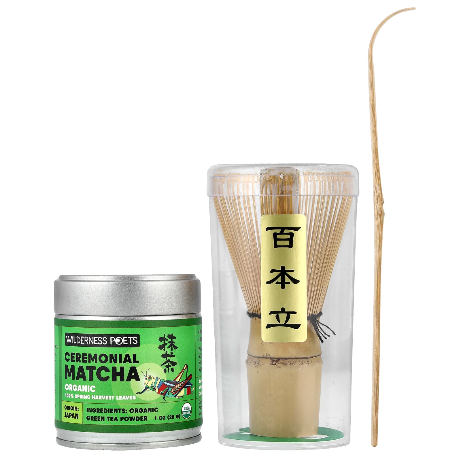 Organic Ceremonial Matcha, 3 Piece Set