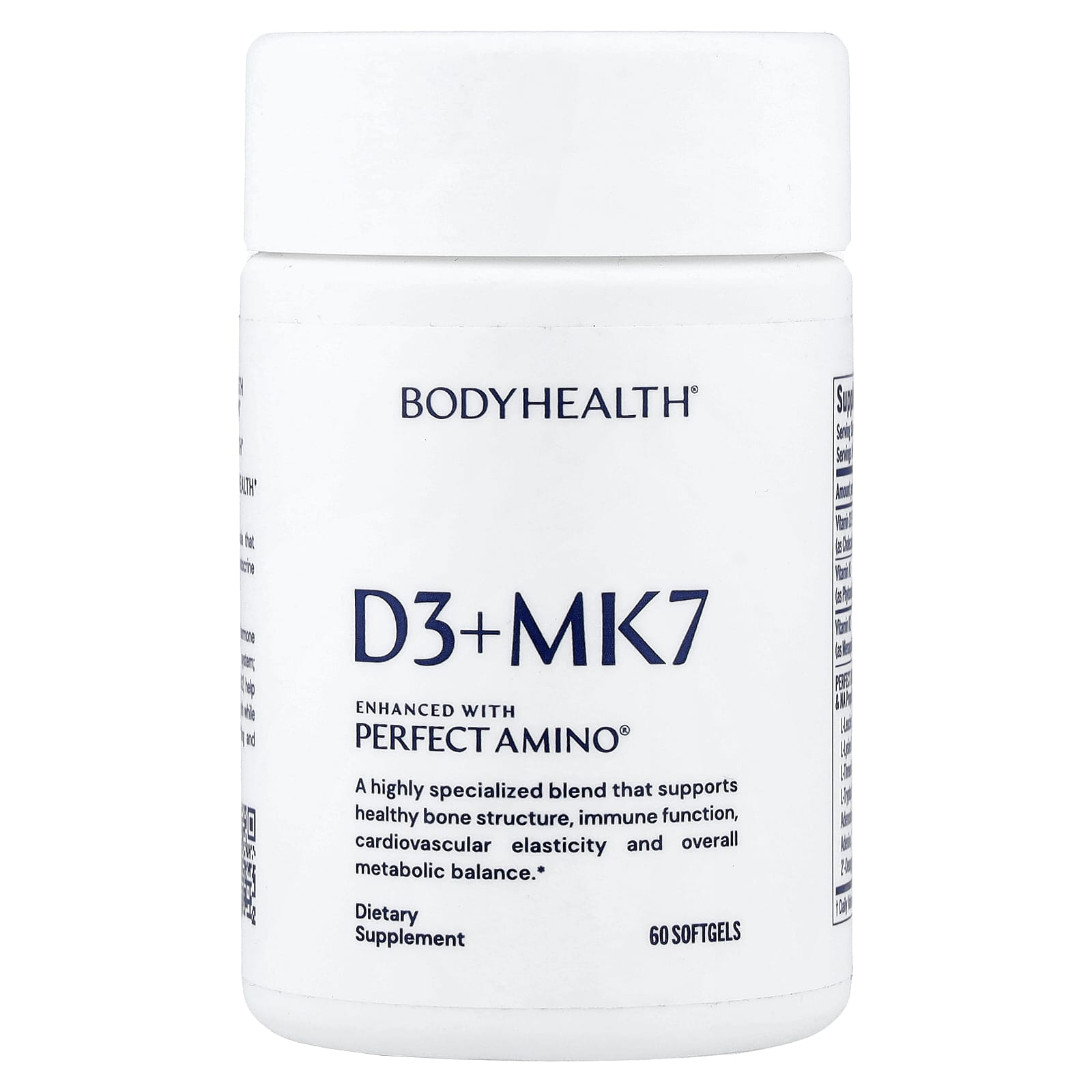 D3 + MK7, 60 Softgels