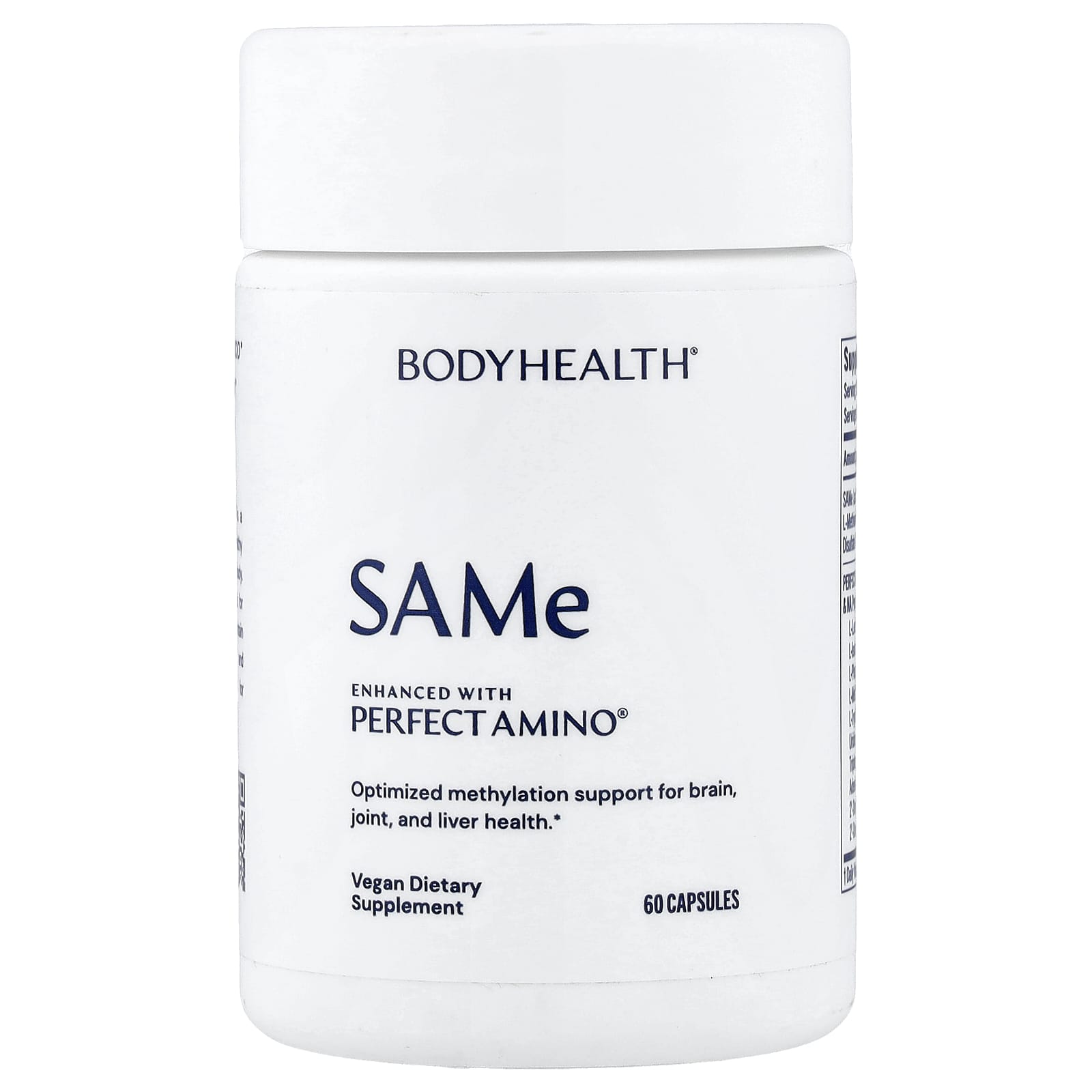 BodyHealth SAMe, 60 капсул
