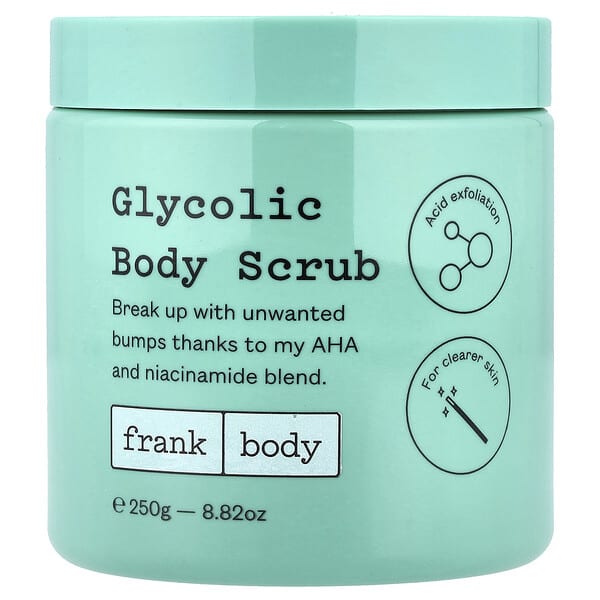frank body скраб для тела с гликолиновой кислотой 250 g