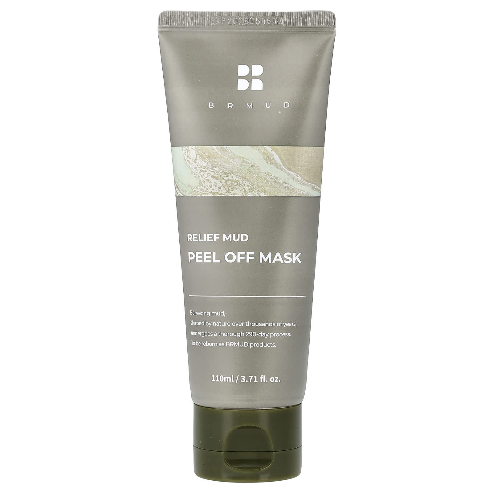 Очищающая маска Relief Mud Peel Off Beauty, 3.71 fl oz (110 ml)