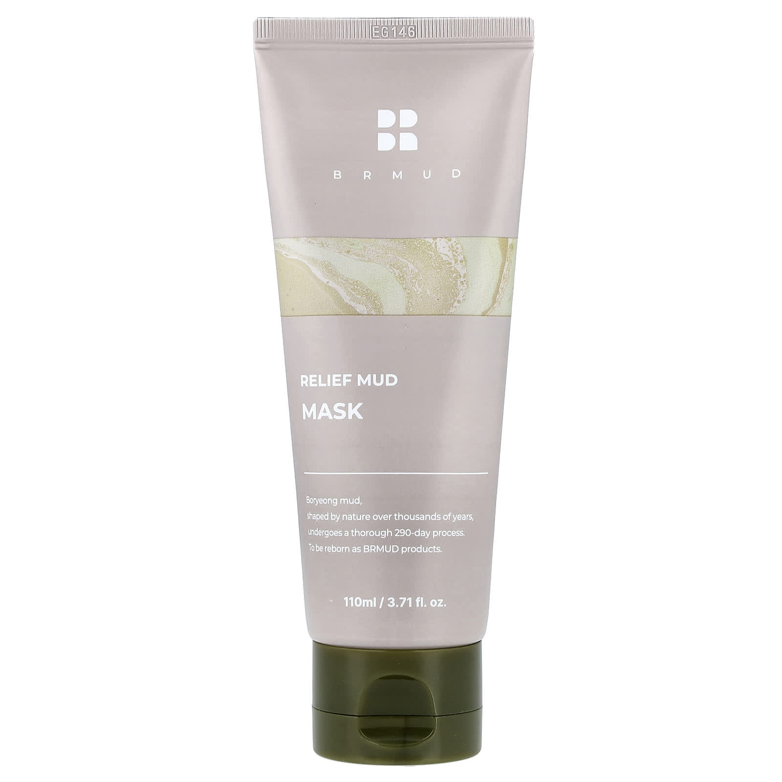 Грязевая маска для лица Relief Mud Beauty, 3.71 fl oz (110 ml)