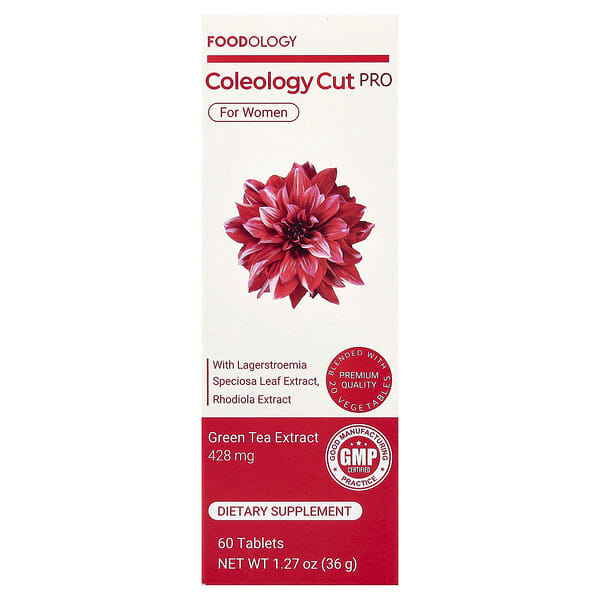 Coleology Cut PRO для женщин, 60 таблеток