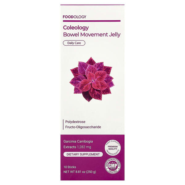 Coleology желе для дефекации, 10 стиков по 25 g