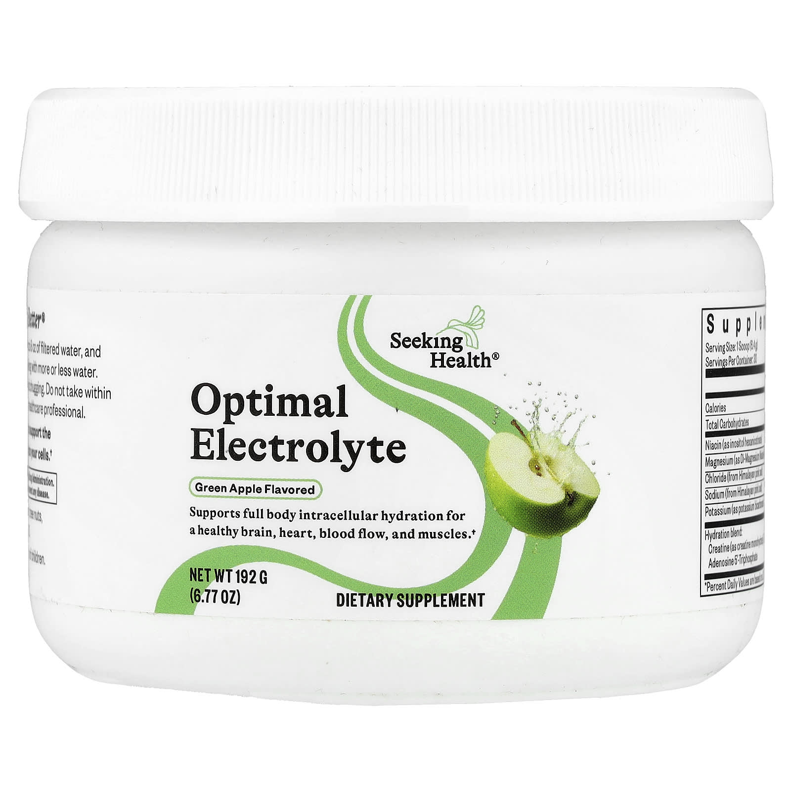 Optimal Electrolyte, Green Apple, 6.77 oz (192 g)