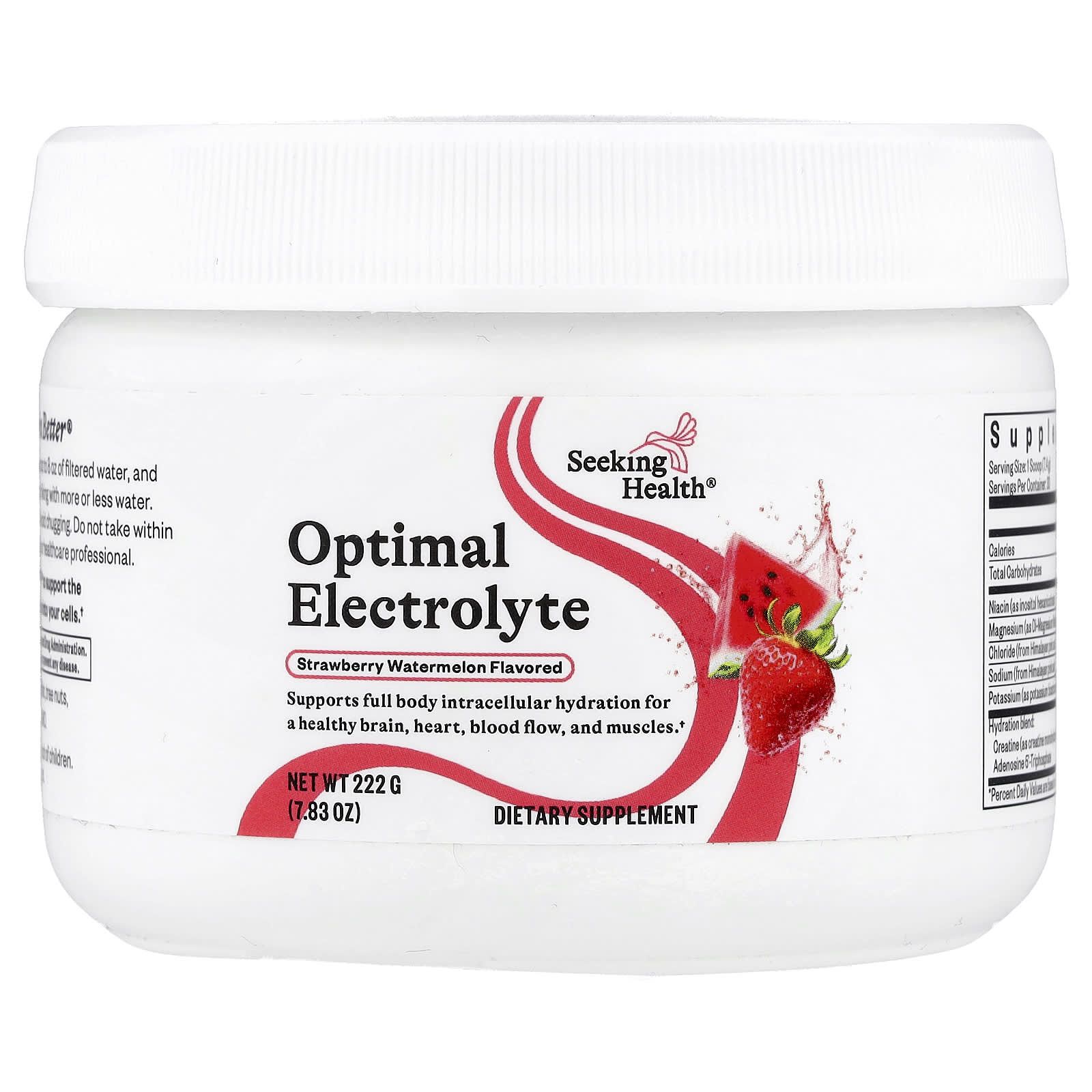 Optimal электролит, Strawberry Watermelon, 7.83 oz (222 g)