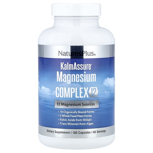KalmAssure®, Magnesium Complex 12, 180 Capsules