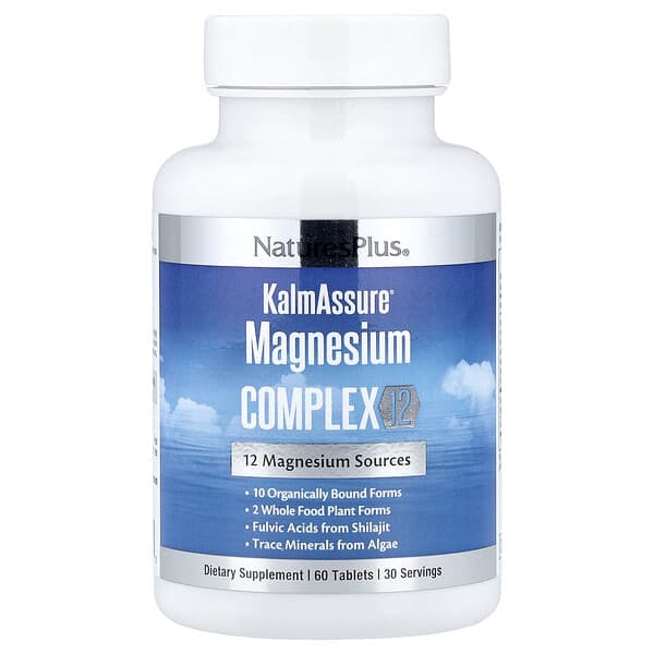 KalmAssure®, Magnesium Complex 12, 60 Tablets