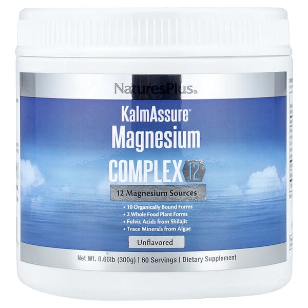 KalmAssure®, Magnesium Complex 12, Unflavored, 0.66 lb (300 g)