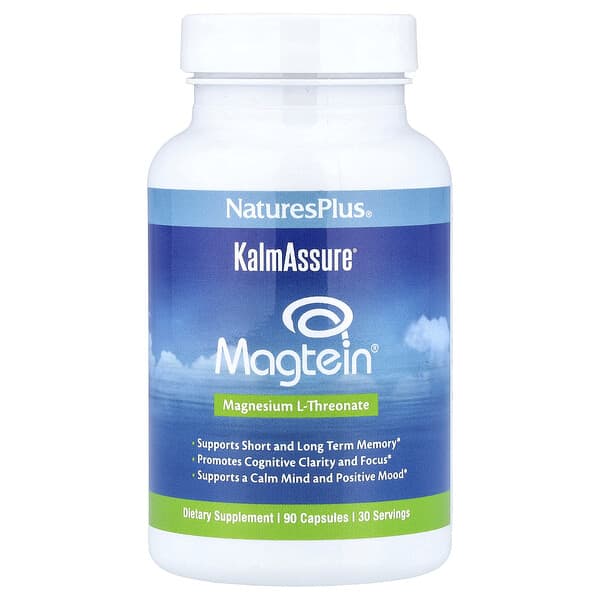 KalmAssure®, Magtein®, 90 Capsules