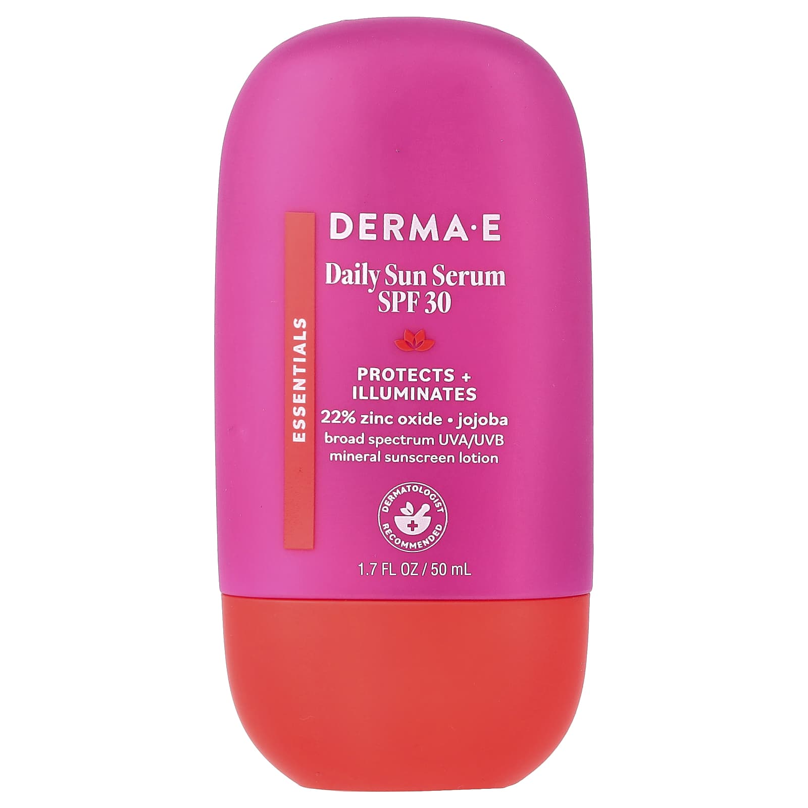 Сыворотка для лица DERMA E Essentials Daily Sun SPF 30, 1.7 fl oz