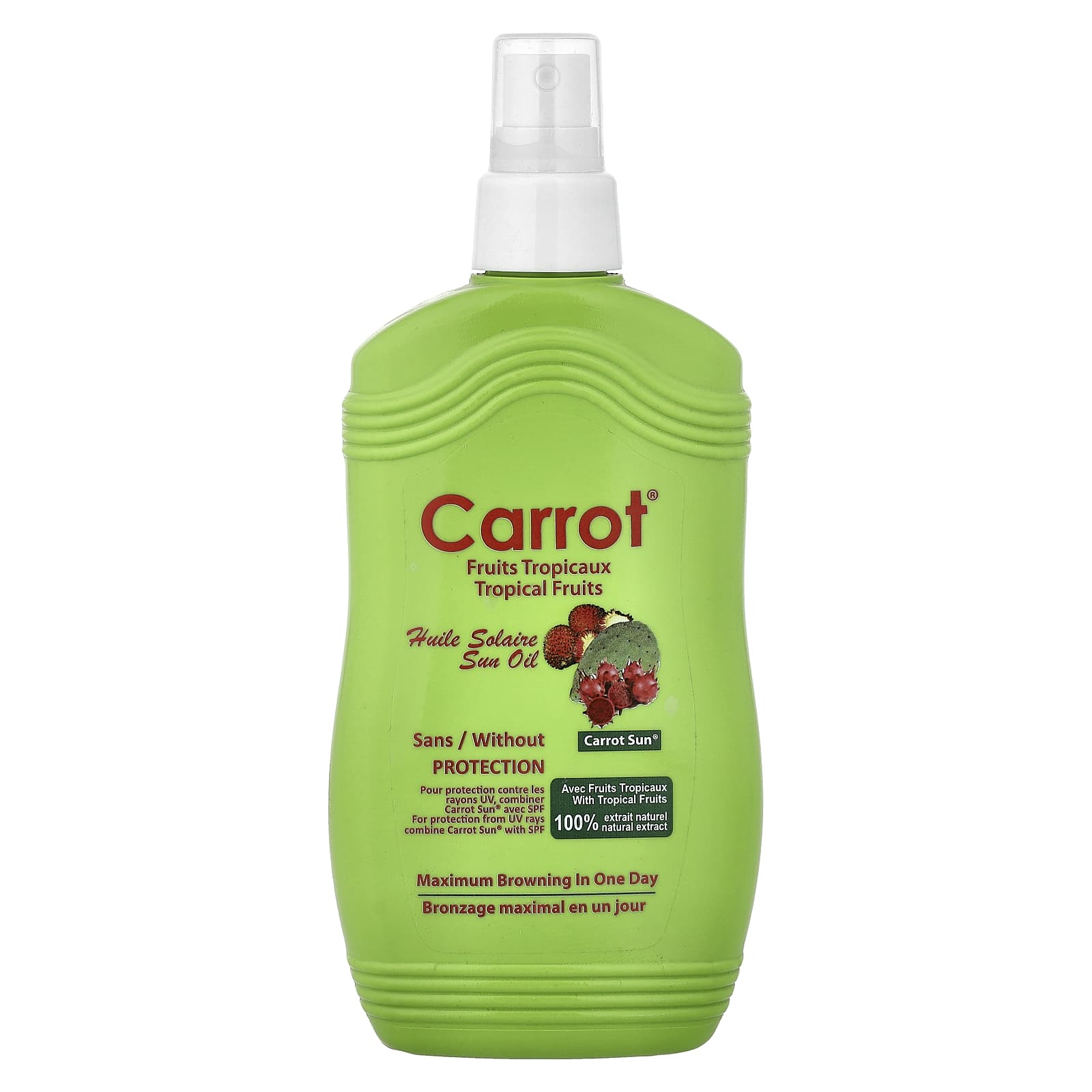 Sun Oil, Tropical Fruits, 200 ml