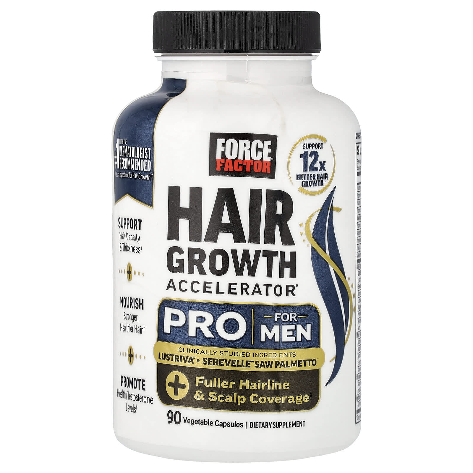 Hair Growth Accelerator® Pro для мужчин, 90 растительных капсул