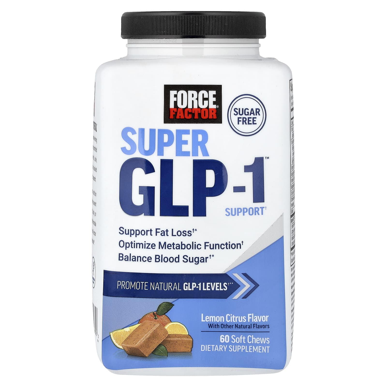 Super GLP-1™ Support, Lemon Citrus, 60 Soft Chews